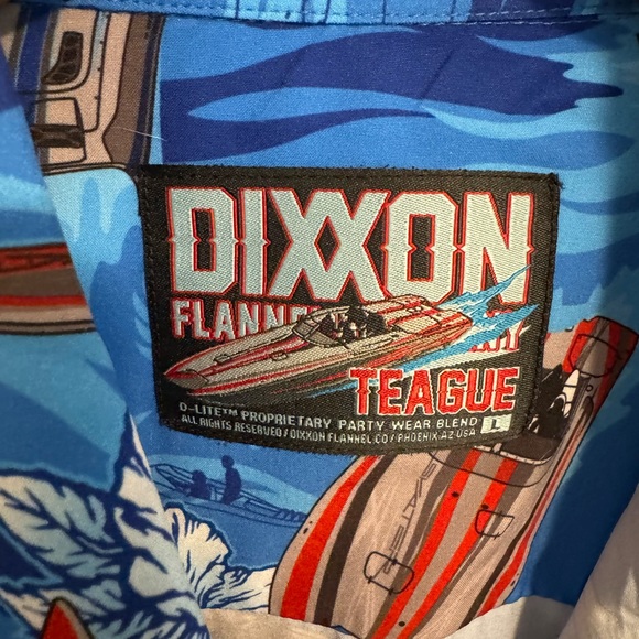 DIXXON Men’s Teague Marine SS shirt-limited edition - Picture 5 of 7